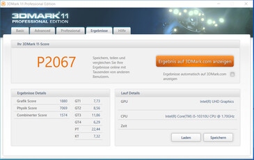 3DMark 11 (enchufado)