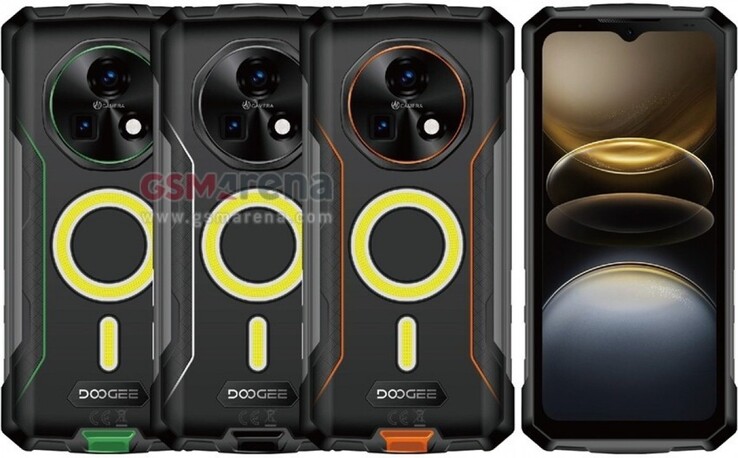 Dooge Fire 5 Ultra filtrado (Fuente de la imagen: GSMArena)