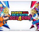 Ilustración promocional del MOBA free-to-play Dragon Ball Gekishin Squadra. (Fuente de la imagen: Bandai Namco)