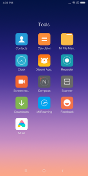 Captura de pantalla de Xiaomi Mi Mix 2S