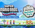 Banner del paquete de mejoras Super Mario Bros. Wonder Switch 2 (Imagen: captura de pantalla, Nintendo of America YouTube con ediciones)