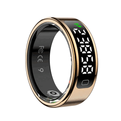 El QRing Titan Pro viene en colores gris oscuro, dorado y plateado (Fuente de la imagen: QRing)