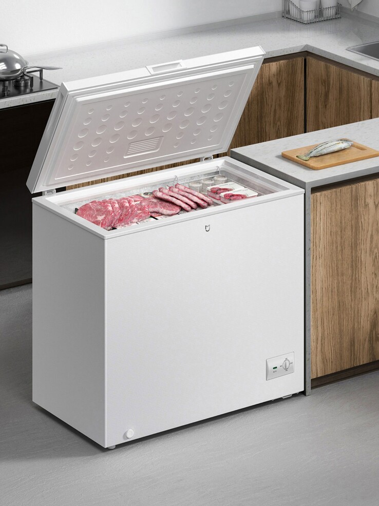 El Xiaomi Mijia Freezer 203L. (Fuente de la imagen: Xiaomi)