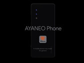 El Ayaneo Phone parece tener cámaras traseras duales sin una carcasa de cámara dedicada. (Fuente de la imagen: Ayaneo)