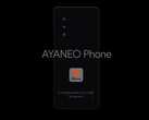 El Ayaneo Phone parece tener cámaras traseras duales sin una carcasa de cámara dedicada. (Fuente de la imagen: Ayaneo)