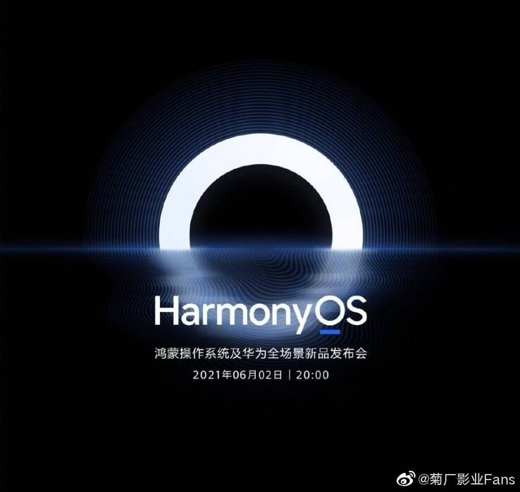 Un nuevo póster de HarmonyOS se filtra a través de Weibo. (Fuente: Weibo vía Huawei Central)