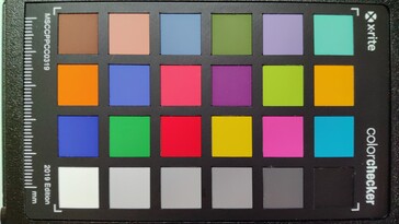 Cámara trasera ColorChecker Passport de 10 MP