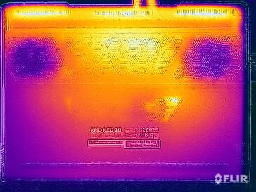 Prueba de tensión de temperaturas superficiales (abajo)