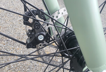 Freno de disco delantero - Prueba Touroll B2 e-bike