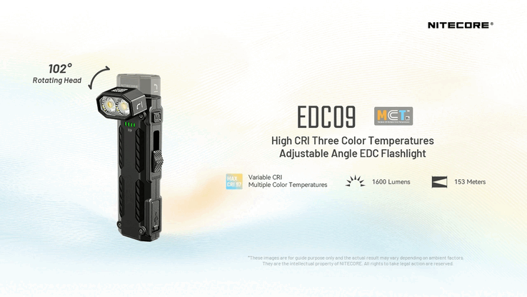 Posición de la cabeza. (Fuente de la imagen: Nitecore)