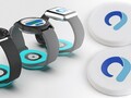 Los diseños conceptuales del dispositivo Afon muestran el medidor de glucosa en sangre como un sensor fácilmente portátil e integrable. (Fuente de la imagen: Afon/Iterate - editado)
