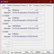 Cachés CPU-Z