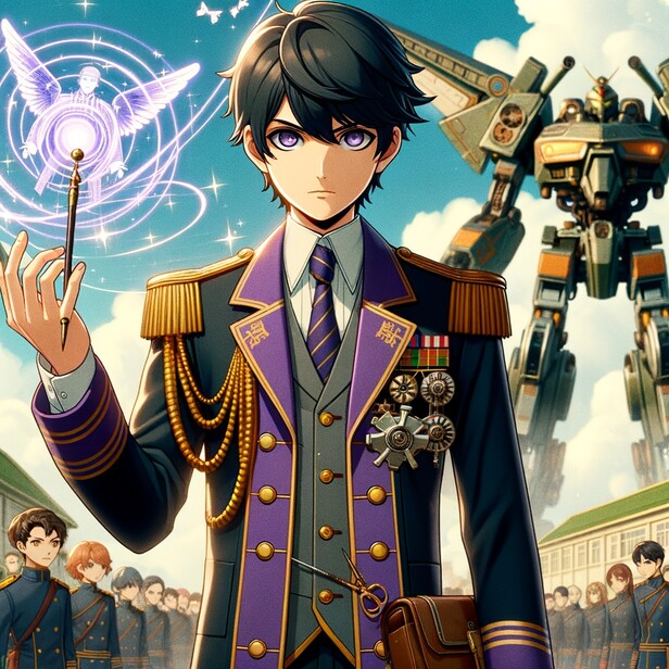 Lelouch, un joven brillante que se propuso como misión derrotar a un enorme imperio (Fuente de la imagen: AI generated)