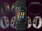 El rastreador de fitness Fitbit Charge 5 podría salir al mercado en el cuarto trimestre de 2021. (Fuente de la imagen: Fitbit/@evleaks - editado)