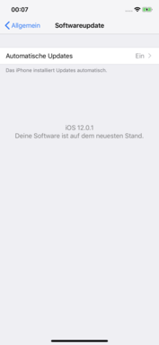 Apple lanzó iOS 12.0.1 durante nuestra prueba
