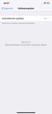 Apple lanzó iOS 12.0.1 durante nuestra prueba