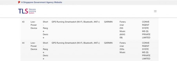 (Fuente de la imagen: Singapore Telecom Licensing System vía Gadgets &amp; Wearables)