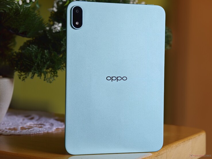 Oppo Pad Mini en verde menta