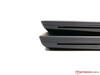 ThinkPad T490s (arriba) vs. ThinkPad T490 (abajo)