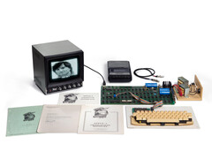 Ordenador Apple-1 Hatfield en funcionamiento