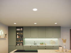 Las luces empotradas Philips Hue Slim ofrecen iluminación blanca y de color. (Fuente de la imagen: Philips Hue)