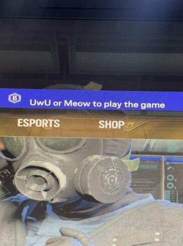 Hackers escribiendo mensajes personalizados en Rainbow Six Siege. (Fuente de la imagen: Pirat_Nation)