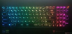 Teclado MSI Vector GP76 2022 RGB