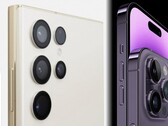 El rumoreado diseño tipo Note del Galaxy S23 Ultra podría no atraer a tantos como el iPhone 14 Pro. (Fuente de la imagen: Technizo Concept/Apple - editado)