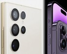 El rumoreado diseño tipo Note del Galaxy S23 Ultra podría no atraer a tantos como el iPhone 14 Pro. (Fuente de la imagen: Technizo Concept/Apple - editado)
