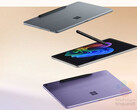 La Surface Pro 12" vendrá en colores Océano, Platino y Violeta con accesorios de teclado a juego. (Fuente de la imagen: vía Roland Quandt &amp; WinFuture)