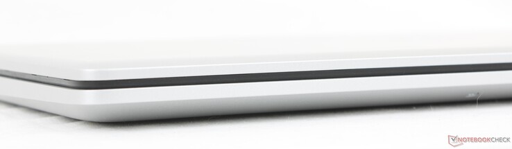 Frontal: Sin puertos