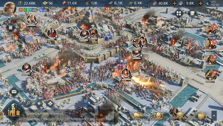 IU móvil de Age of Empires (imagen vía Age of Empires)