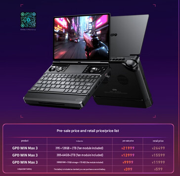 Detalles sobre los precios en China del Win Max 3 (traducción automática)