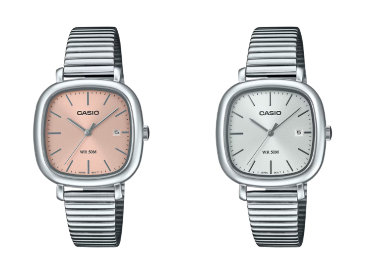 La Casio LTP-B166D-4AV (izquierda) y la LTP-B166D-7AV (derecha). (Fuente de la imagen: Casio)