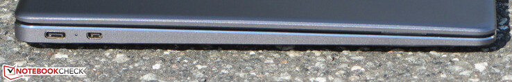 Lado izquierdo: USB 3.2 Gen 1 Tipo C, micro HDMI