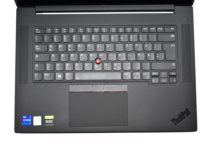 Lenovo ThinkPad X1 Extreme Gen 4 - Área del teclado