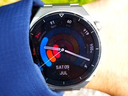 La pantalla del Huawei Watch GT 3 Pro es siempre legible