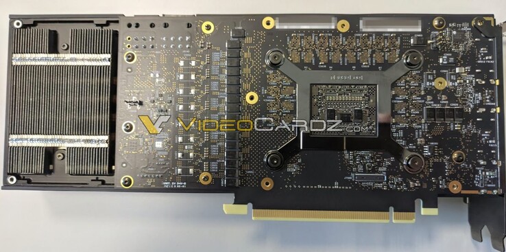 PCB de Intel Arc Alchemist (imagen vía Videocardz)