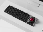 Teclado mecánico inalámbrico de perfil bajo Naya Connect con track ball y expansión infinita