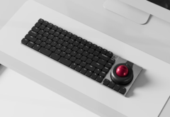 Teclado mecánico inalámbrico de perfil bajo Naya Connect con track ball y expansión infinita