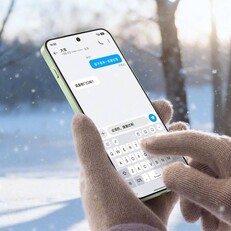 La pantalla del OnePlus Ace 6T está diseñada para manejarse con guantes. (Fuente de la imagen: OnePlus)