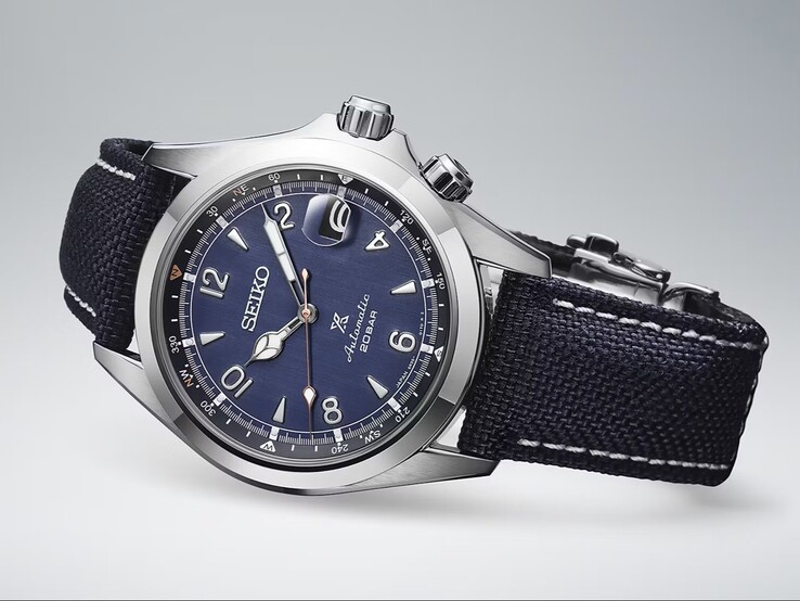 El reloj Seiko Prospex Alpinist SPB531 ofrece una resistencia al agua de 20 bar (200 m) (Fuente de la imagen: Seiko)