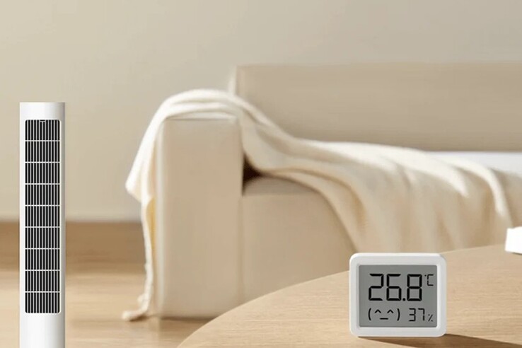 El Xiaomi Smart Temperature and Humidity Monitor 3 Mini puede conectarse a otros dispositivos domésticos inteligentes. (Fuente de la imagen: Xiaomi)