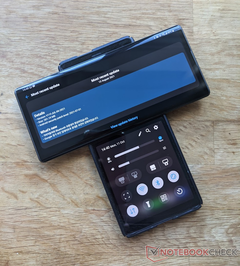 El LG Wing sigue con el parche de seguridad de julio de 2021 y Android 10. (Fuente de la imagen: NotebookCheck)