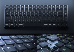 El teclado superfino Vissles LP85 llegará en octubre con interruptores ópticos RGB por tecla por 99 dólares (Fuente: Vissles)