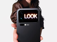 Xiaomi no ha confirmado si la Pantalla Trasera Mágica puede ejecutar aplicaciones. En la imagen: una captura de pantalla del vídeo. (Fuente de la imagen: Xiaomi - editado)