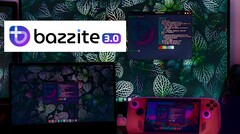 Bazzite 3.0 añade compatibilidad con una gran cantidad de dispositivos portátiles de juego e introduce una serie de nuevas funciones centradas en el juego. (Fuente de la imagen: Bazzite - editado))