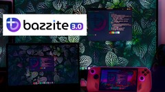 Bazzite 3.0 añade compatibilidad con una gran cantidad de dispositivos portátiles de juego e introduce una serie de nuevas funciones centradas en el juego. (Fuente de la imagen: Bazzite - editado))