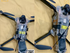 Dos primeros planos del primer dron antigravedad Insta360 (Fuente de la imagen: vía Igor Bogdanov)