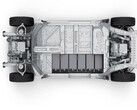 La berlina C01 será el primer vehículo eléctrico con paquete de baterías de célula a chasis (imagen: Leapmotor)